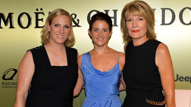 Zara Phillips Michelle Payne Katie Page-Harvey. Picture Ken Butti