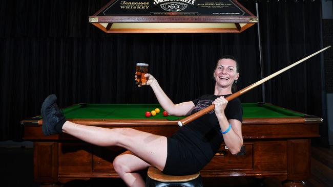 The Precinct Tavern’s Jana Sykorova is excited for Stage Three restrictions to ease that will allow pubs to get rid of the time limits and food restrictions. Picture Katrina Bridgeford.