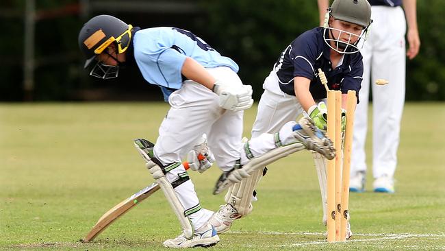 A Youth Premier League under-14 cricket match between Barwon Rockets and the Northern Falcons. Picture: Alison Wynd