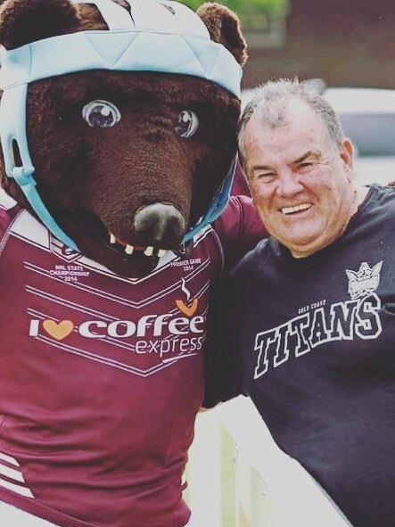 Popular Titans supporter Robert Anderson. Picture: SUPPLIED