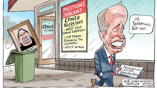 Mark Knight’s take on Bill Shorten leaving politics.