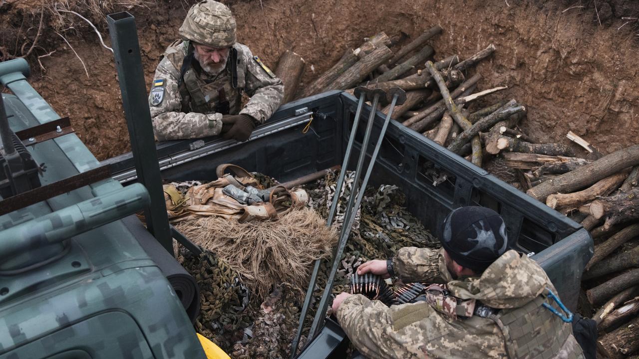 Ukrainian troops have suffered heavy losses. Picture: Nikoletta Stoyanova/Getty Images