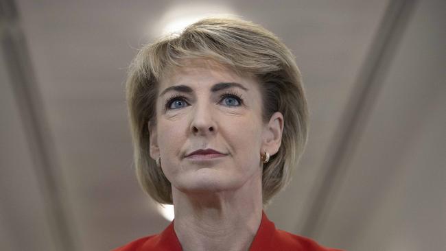 Acting Industrial Relations Minister Michaelia Cash will meet One Nation senators on Monday to discuss industrial relations reforms. Picture: NCA NewsWire / Gary Ramage