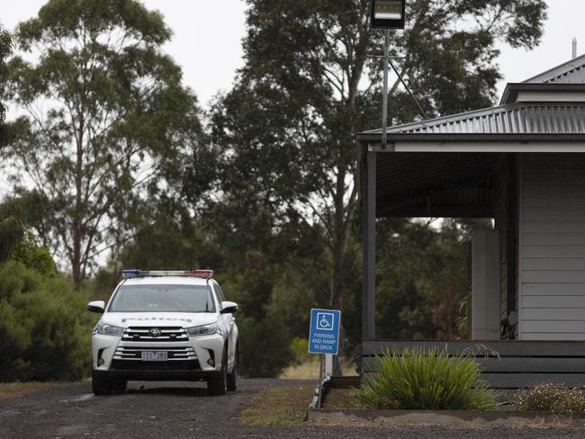 Golden Plains Medical Centre in Bannockburn was severely damaged by fire in the early hours of Sunday morning. Picture: Alan Barber