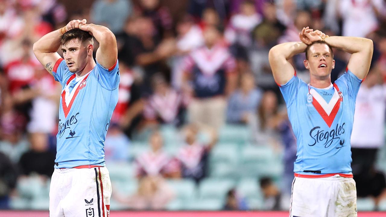 Lindsay Collins (R) is facing a one-game suspension. Picture: Getty