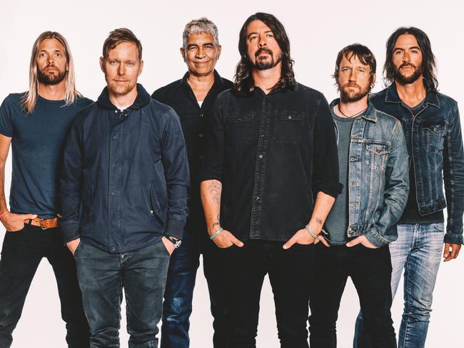 Foo Fighters have paid tribute to AC/DC’s Malcolm Young on their tour. Picture: Supplied