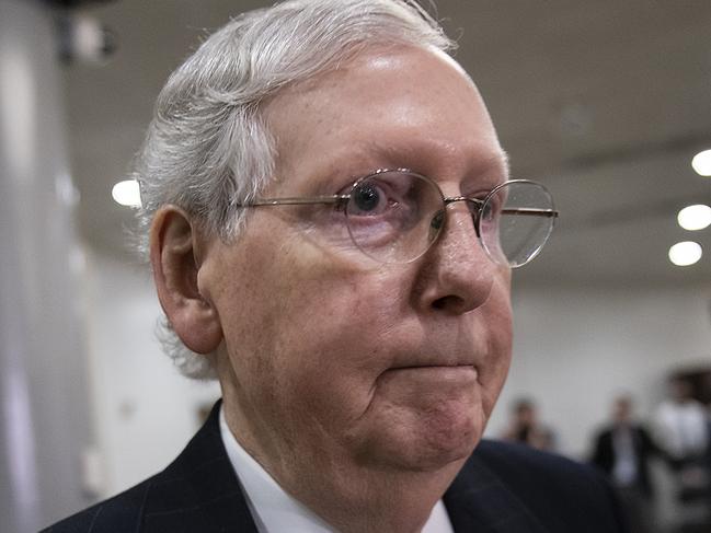 Senate Majority Leader Mitch McConnell. Picture: AP