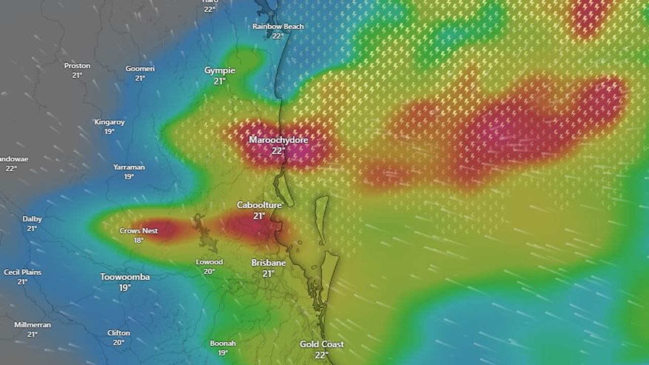 Brisbane Gold Coast Weather 350mm Rain Deluge As Life Threatening Flash Flooding Hits Seq 