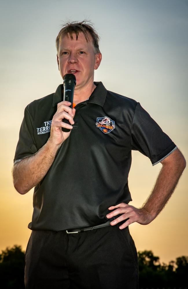 Darwin Salties coach Matt Flinn said including the NT in the NBL was an important step. Picture: Ben Thompson / Darwin Salties.