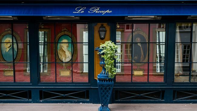 Le Procope restaurant in Paris. Picture: Getty Images