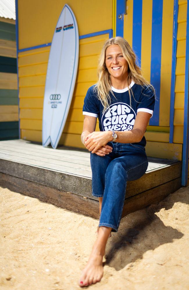 Eight-time world champion Stephanie Gilmore is back from a gap year. Picture: Mark Stewart