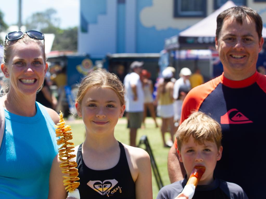 The Butler family enjoying the Australia Day festivities.