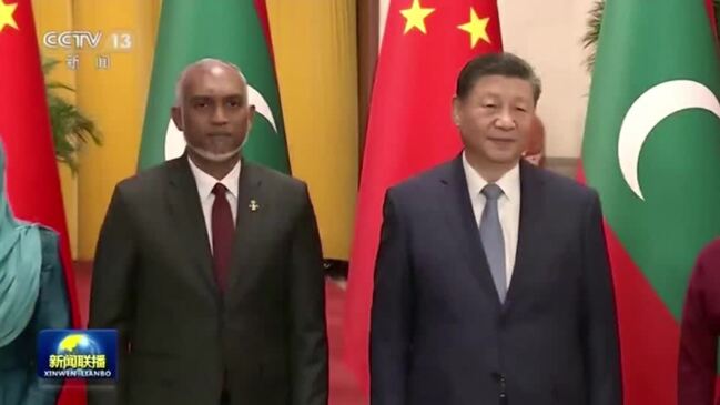 Maldives upgrades ties with China amid India pivot