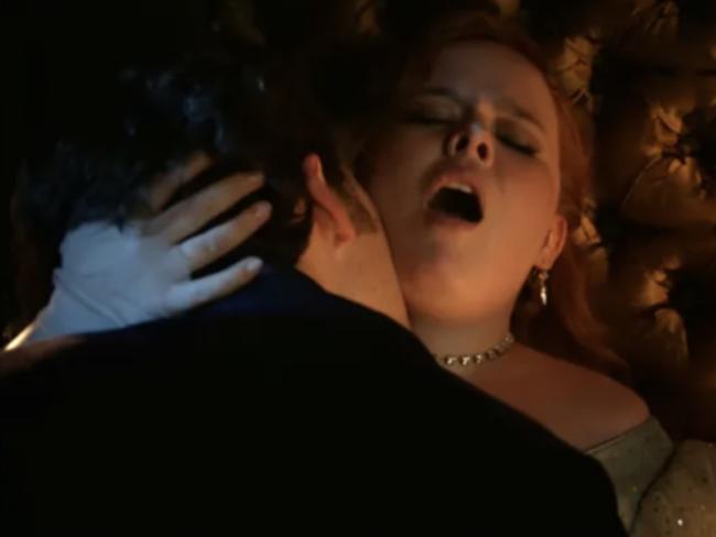 Penelope Featherington (Nicola Coughlan) gets some action for the first time in the franchise.