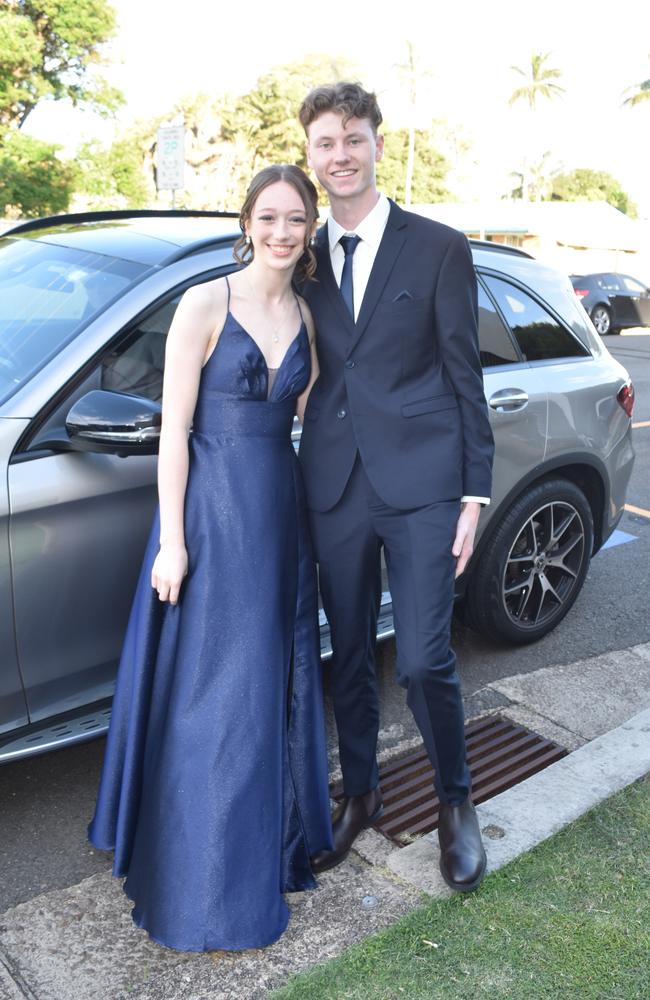 Lauren Taylor and Edward Johnson at the Sunshine Coast Grammar School formal on November 17. Picture: Sam Turner