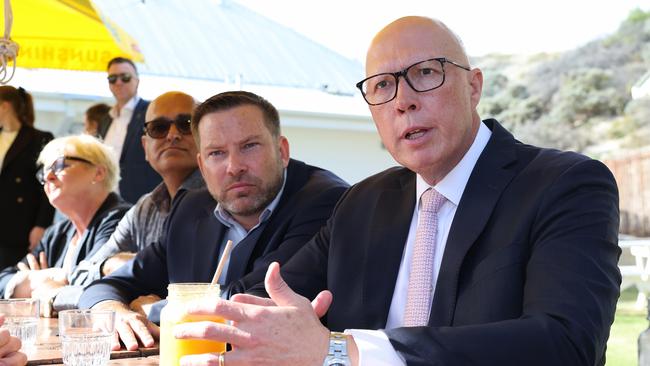 Peter Dutton has failed to win over Australians, according to the final Newspoll before the election. Picture: Adam Head / NewsWire