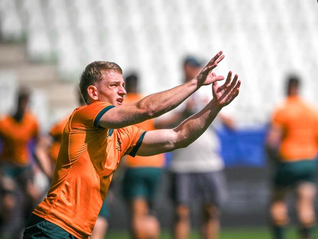 Australia's full back Max Jorgensen. Picture: OLIVIER CHASSIGNOLE / AFP