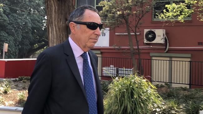 Nigel Duncan arrives at Wollongong Courthouse on November 1 for sentencing.