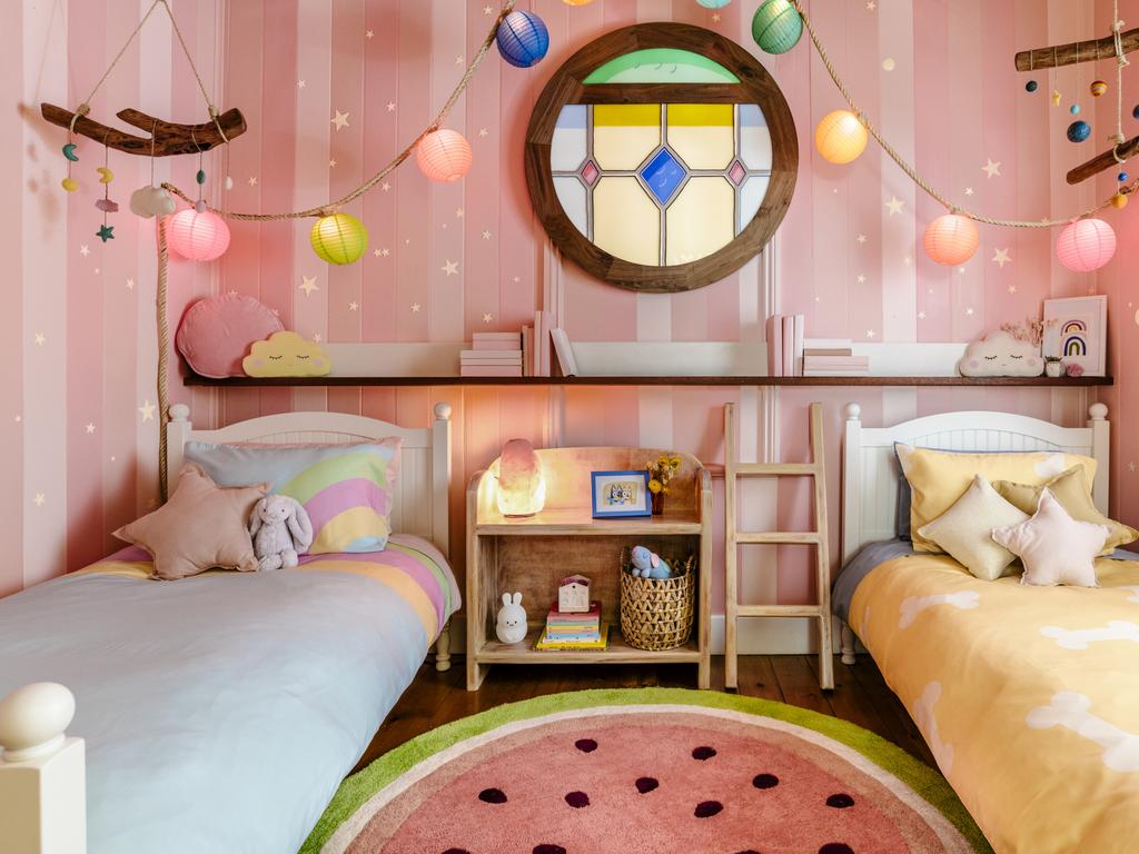 The kids’ bedroom. Picture: Hannah Puechmarin