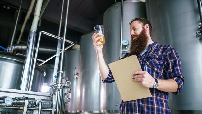 Imagine having a job where beer tasting is part of your day?