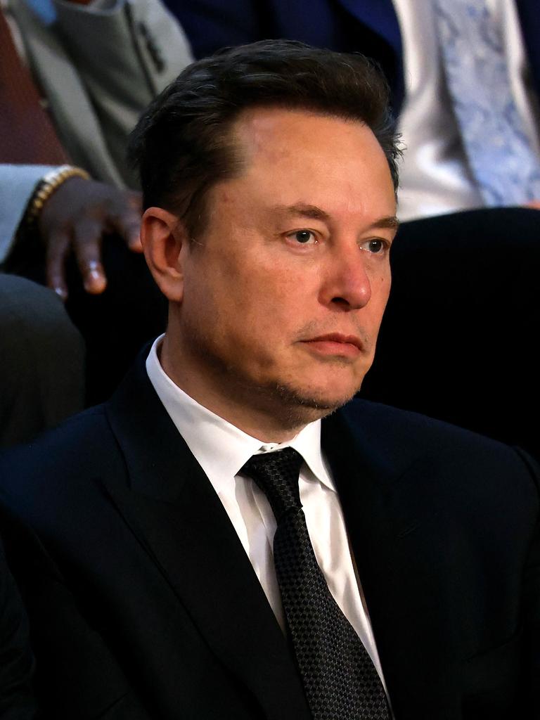 Elon Musk has been slammed by his daughter over his “heinous” Taylor Swift tweet. Picture: Anna Moneymaker/Getty Images/AFP