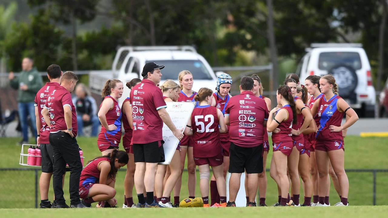 University of Queensland QAFLW side. Picture: Highflyer Images.