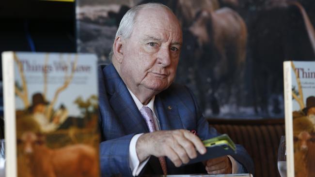 Alan Jones has been warned to tone down his commentary.