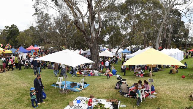 The Maroondah Festival is a popular annual event in Croydon. Picture: Steve Tanner