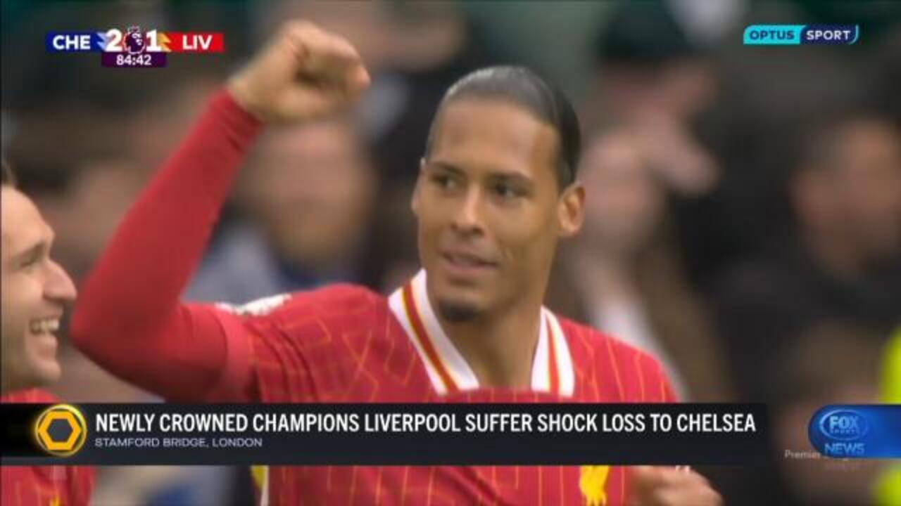 Blues down new champions Liverpool