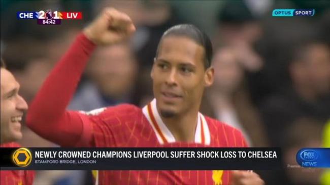 Blues down new champions Liverpool