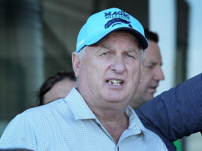 Trainer Jeff  Englebrecht at the Wyong Provincial Championships Qualifier. Picture by Mark Scott