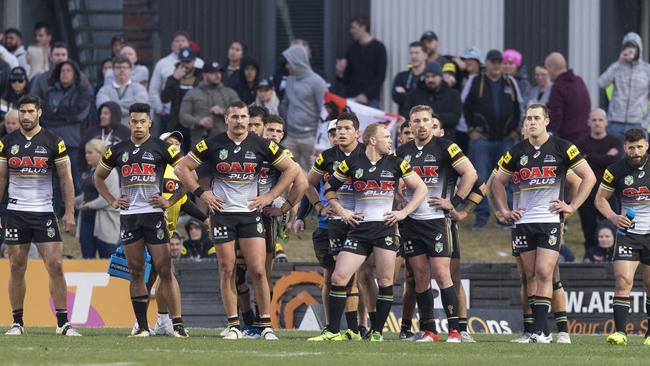 Panthers ... What the hell ...? (AAP Image/Craig Golding)