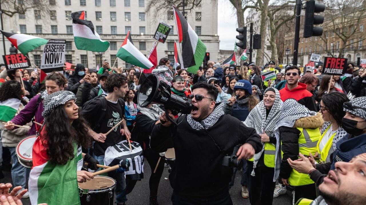 ‘Disgraceful’: Pro-Palestine protest in London facing backlash