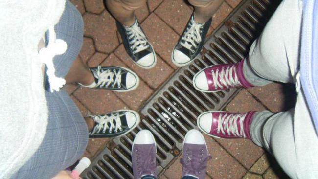 Converse circle at the 2011 Justin Bieber show