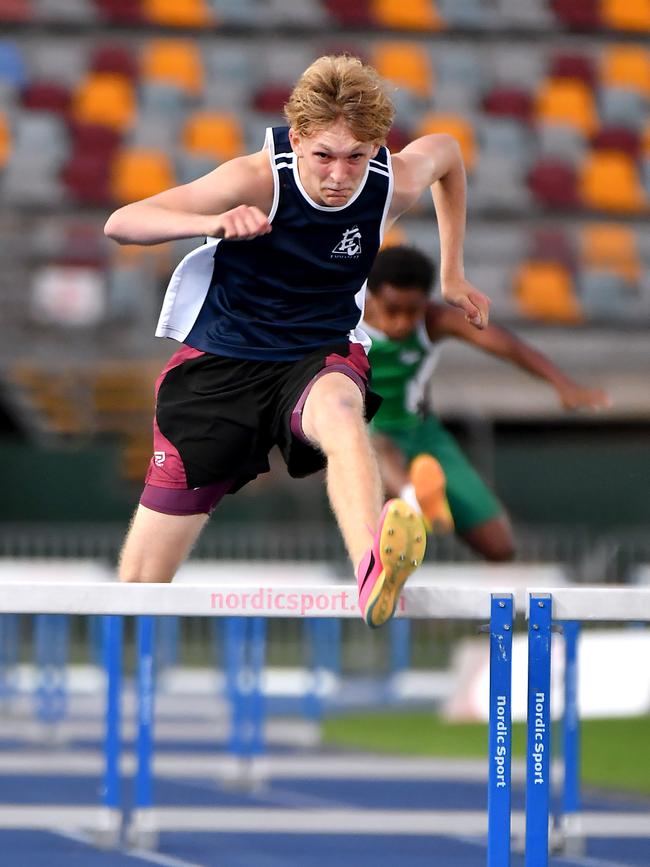 The Queensland All Schools track and field championships at QSAC. Thursday October 31, 2024. Picture, John Gass
