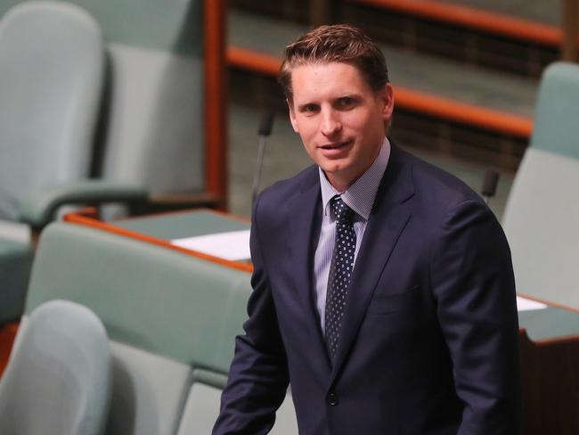 Andrew Hastie at Parliament House. Picture: Kym Smith