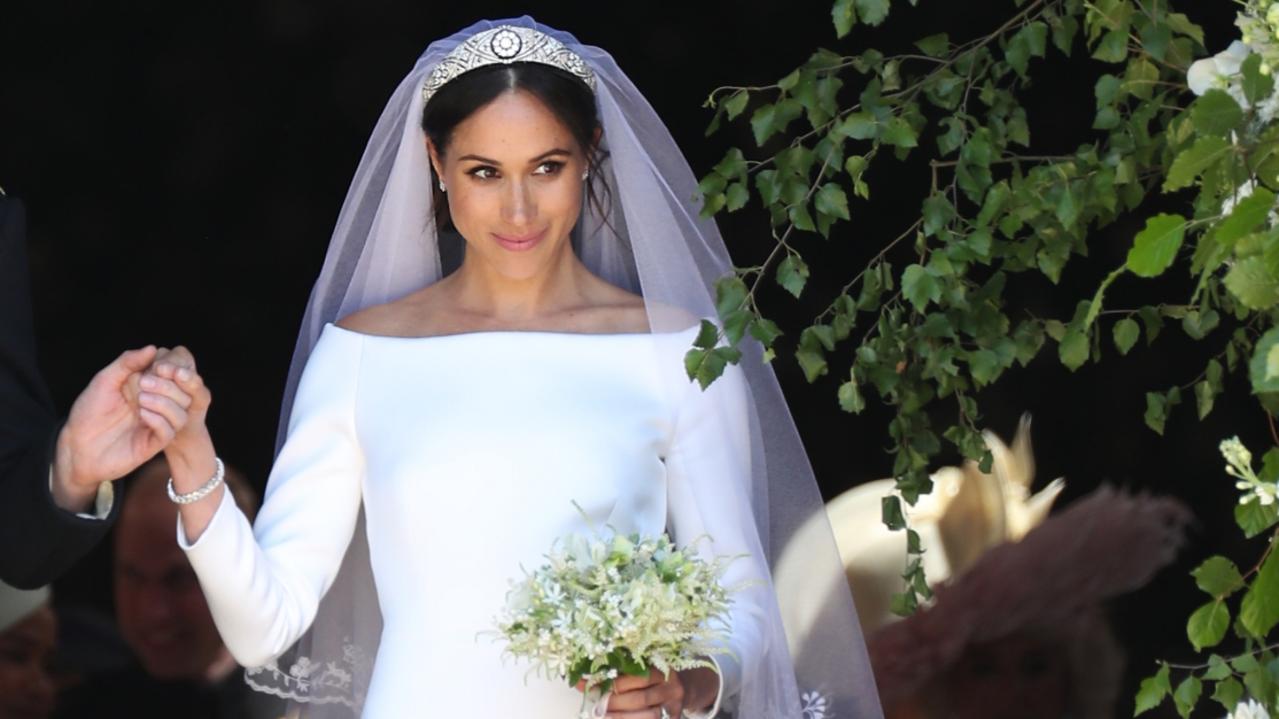 This tiara was allegedly not Meghan’s first choice. Picture: Getty Images