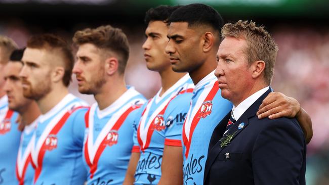 Roosters coach Trent Robinson has developed plenty of talent from within. Picture: Mark Kolbe/Getty Images