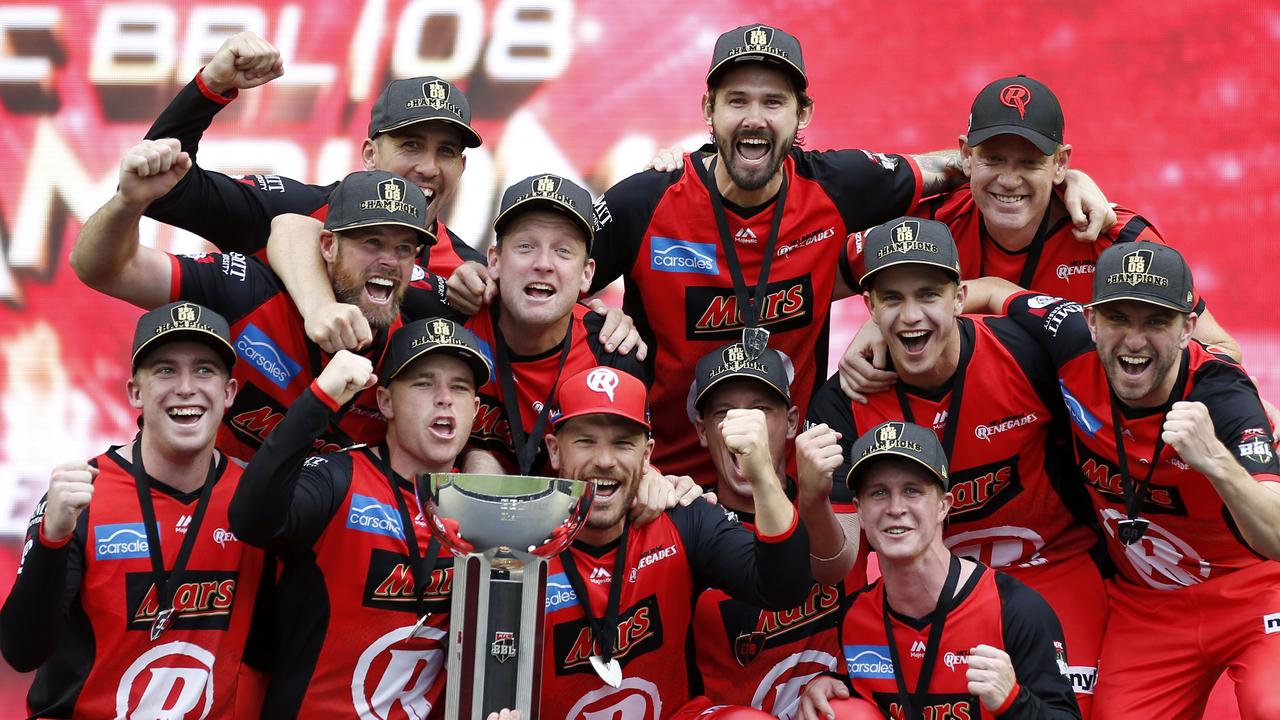 Melbourne Renegades are the reigning Big Bash champions.