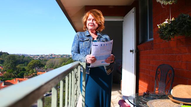 Paula Duncan is worried she will lose her home. Picture: Phillip Rogers