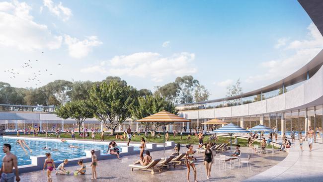 Parramatta Aquatic and Leisure Centre won’t open until 2023.