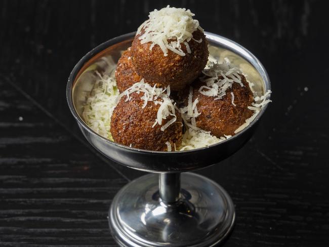 The arancini at Grill Americano is on another level. Picture: Wayne Taylor.