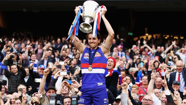 Luke Beveridge and his players had a chance encounter with the premiership cup in August last year. It wouldn’t be their last.