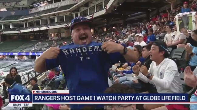 Texas Rangers Watch Party: Globe Life Field opening to fans for ALCS road  games