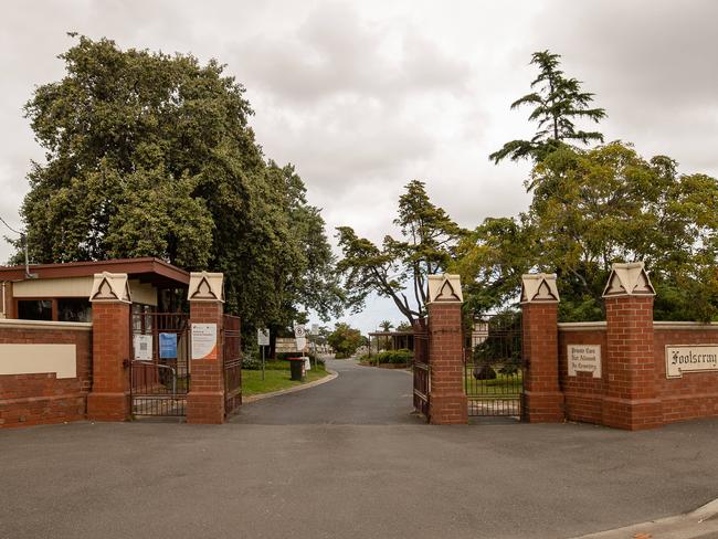 Police will review security cameras near Footscray General Cemetery. Picture: Jason Edwards