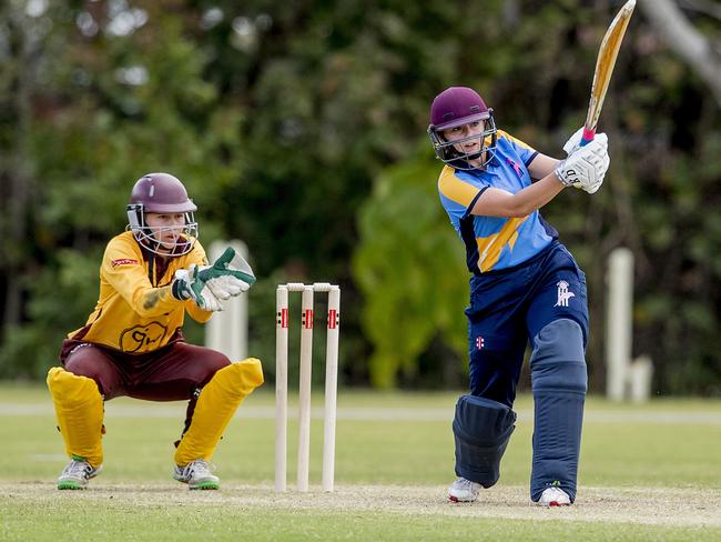 Gold Coast Dolphins’ Amy Riddell. Picture: Jerad Williams