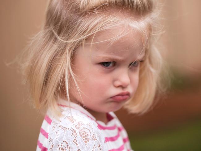 Frustrated little toddler throwing a temper tantrum. angry. annoyed. sad. tantrum. istock. generic. stock. Picture: SUPPLIED