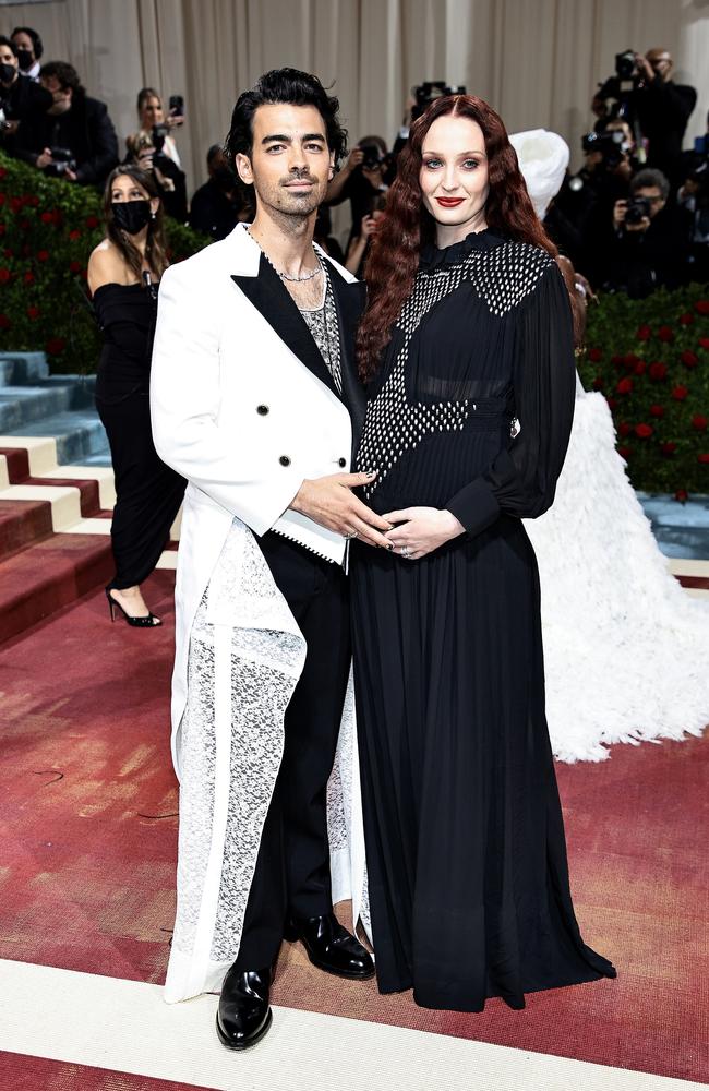 Joe Jonas and Sophie Turner. Picture: Getty Images