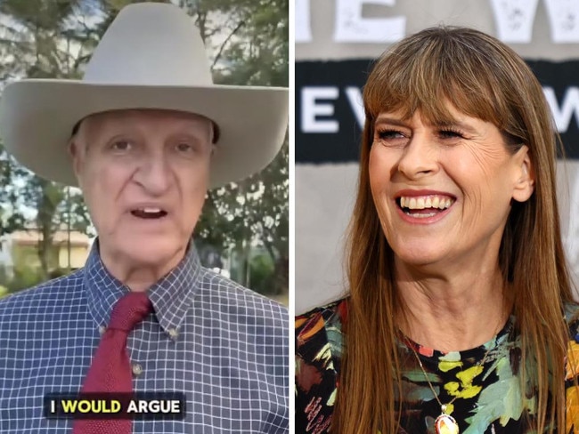 Katter hits back after Irwin croc sledge