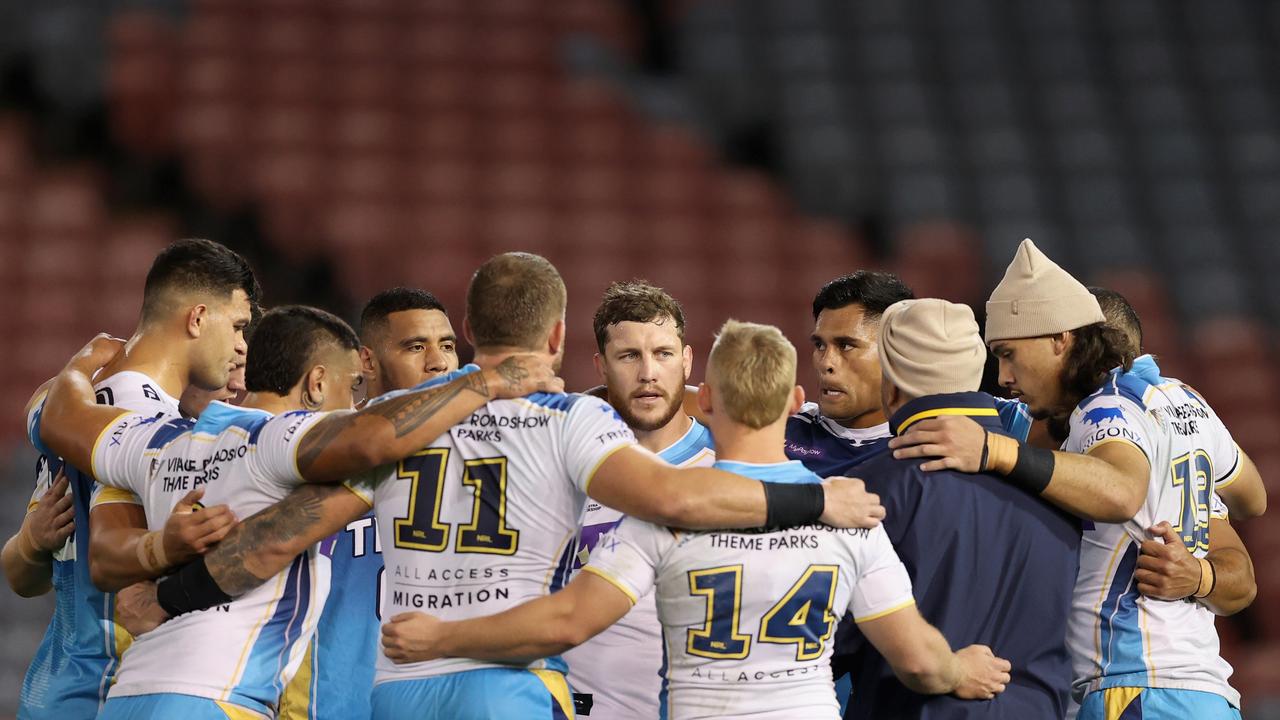 The Titans are languishing at the bottom of the ladder after suffering their thirteenth defeat overall for 2022. Picture: Getty Images.